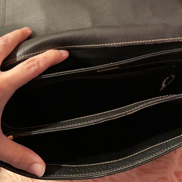 Vintage Black Bally Crossbody Flap Bag⚠️FIRM⚠️ - Picture 11 of 16